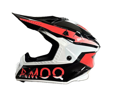 AMOQ Friction Mips Hjälm Svart/Röd
