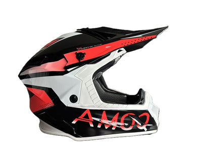 AMOQ Friction Mips Hjälm Svart/Röd