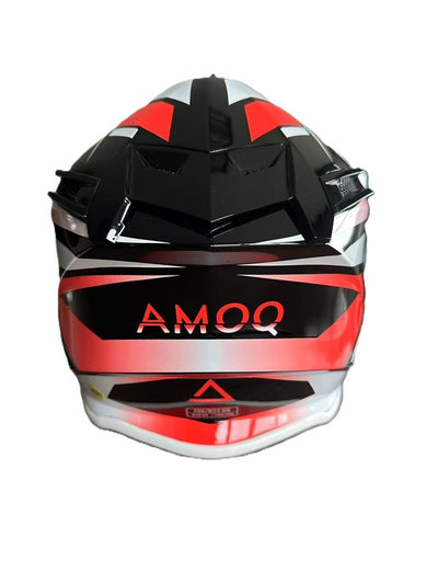 AMOQ Friction Mips Hjälm Svart/Röd