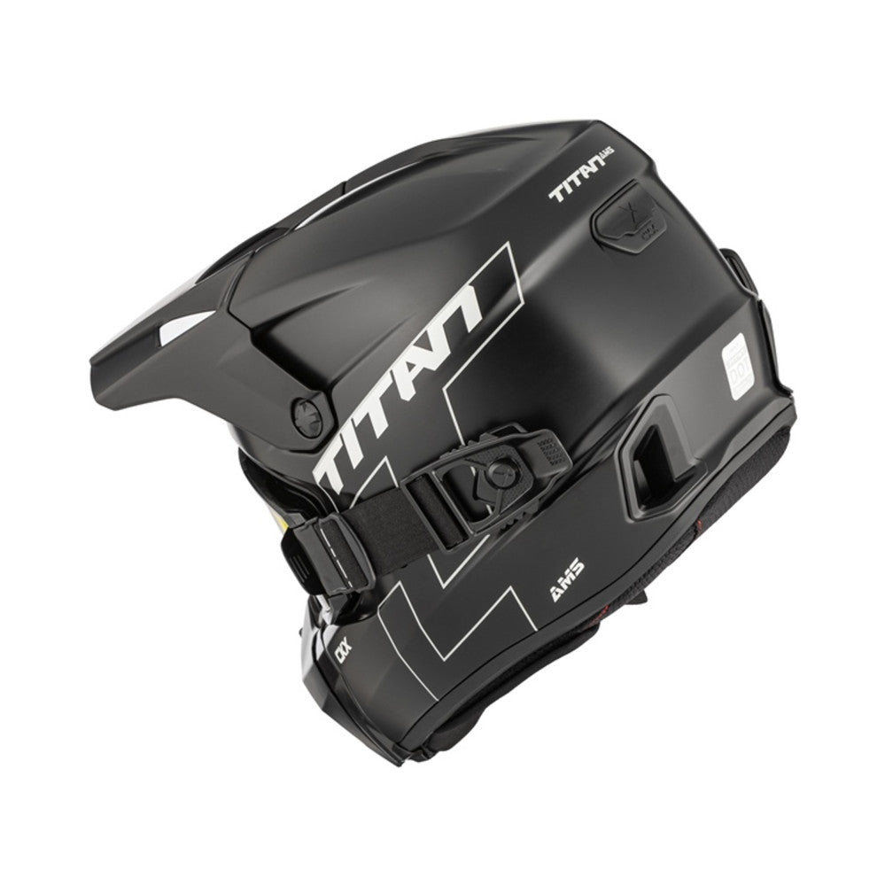 CKX Hjälm Titan AMS Matt Svart + Brillor