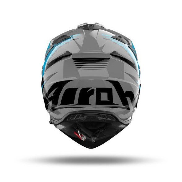 Airoh Hjälm Bandit Spicy Blå glansig