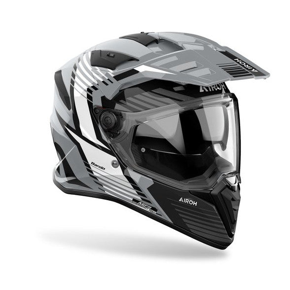 Airoh Hjälm Bandit Spicy Grå glansig