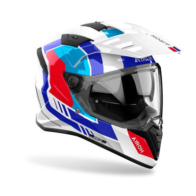 Airoh Hjälm Bandit Horn Vit glansig