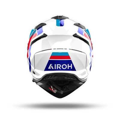 Airoh Hjälm Bandit Horn Vit glansig