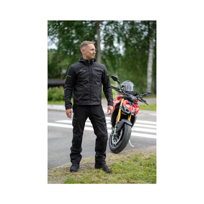 Lindstrands Textiljacka Hamra Svart