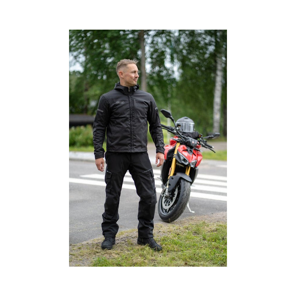 Lindstrands Textiljacka Hamra Svart