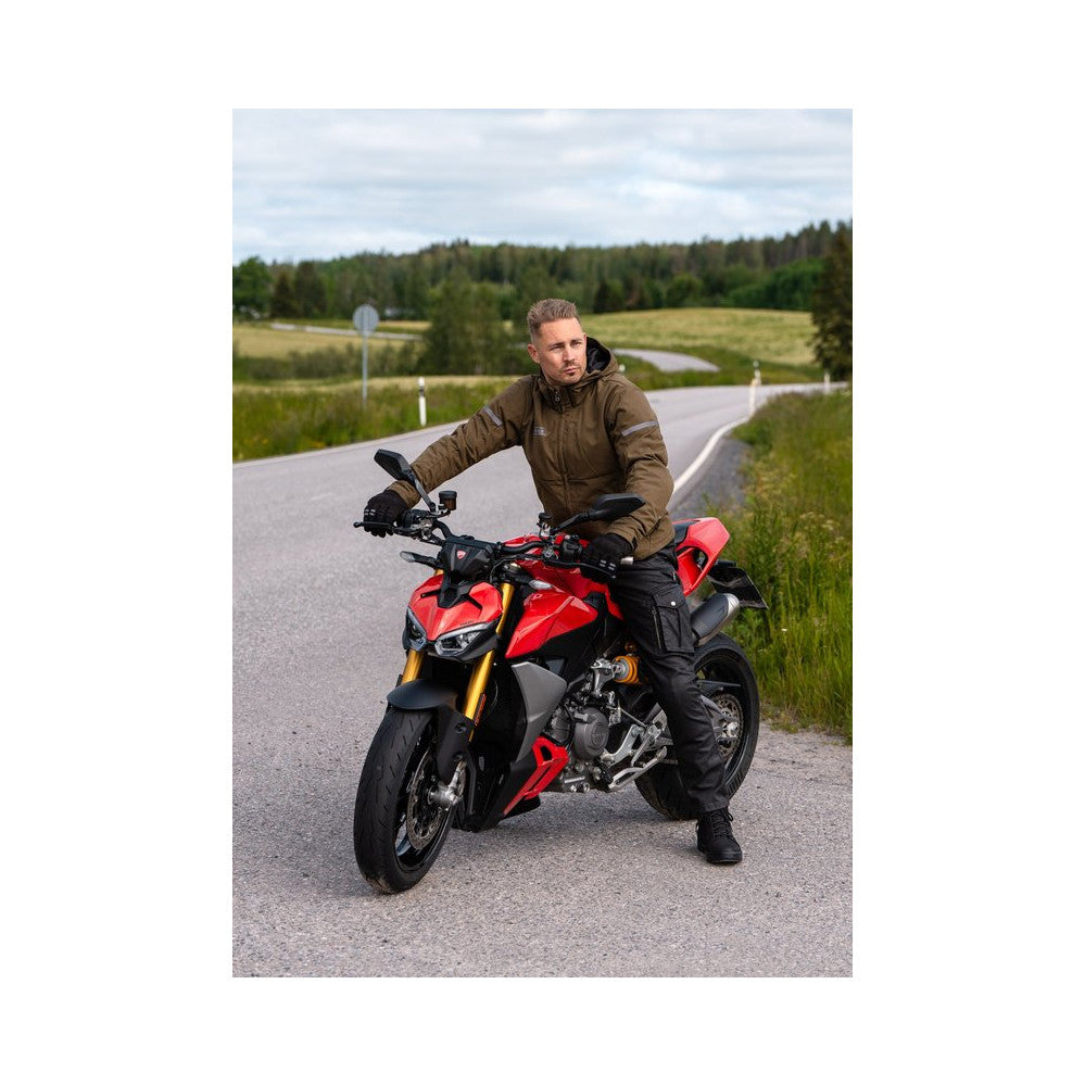 Lindstrands Textiljacka Hamra Olivgrön