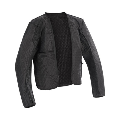 Lindstrands textiljacka Sylarna Svart/ljusgrå