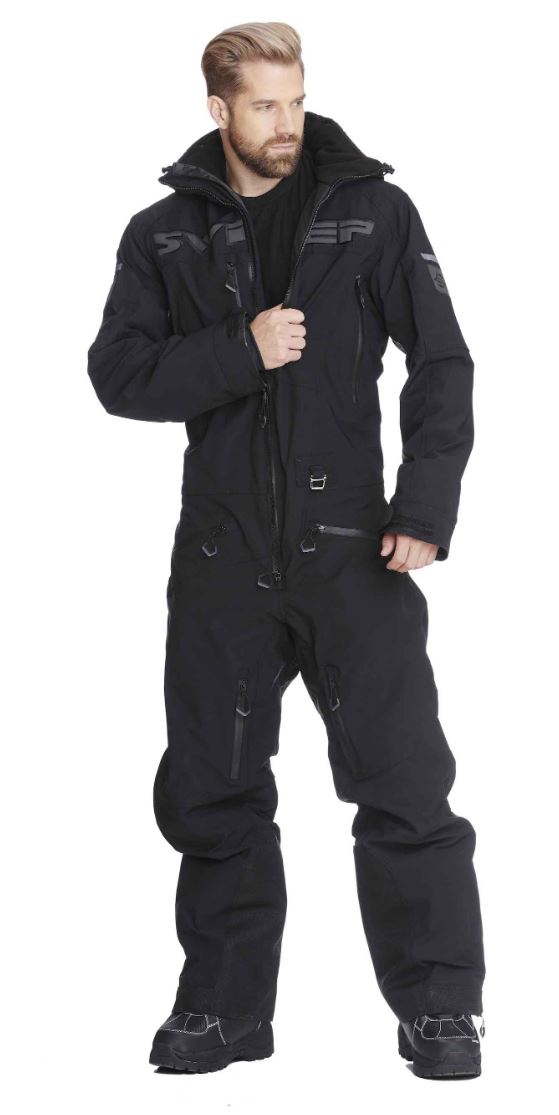 Sweep Skoteroverall Gravity Svart/Röd