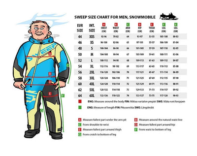 Sweep Skoteroverall Vertex Fodrad, svart