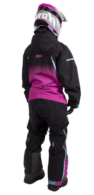 Sweep Tundra Insulated Dam Snöskoteroverall Fuchsia/Svart