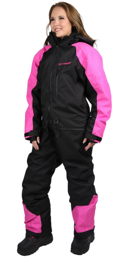 Sweep Skoteroverall Vertex Light Dam, svart/rosa