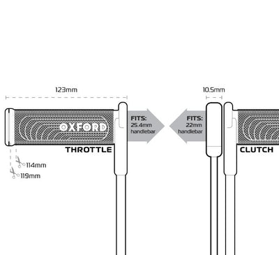 Oxford Hotgrips Advanced Integrated Sport