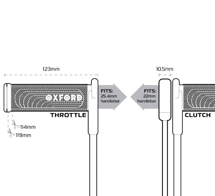 Oxford Hotgrips Advanced Integrated Sport