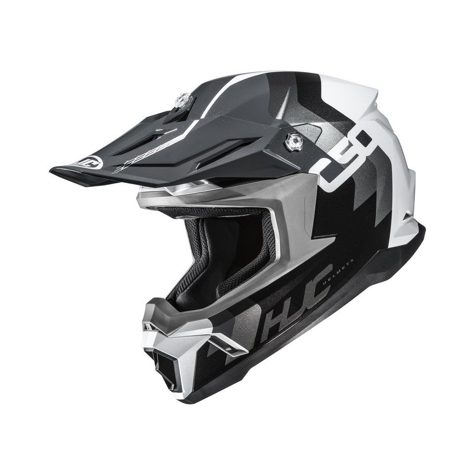 HJC Helmet C50 Primal Svart/Vit MC5