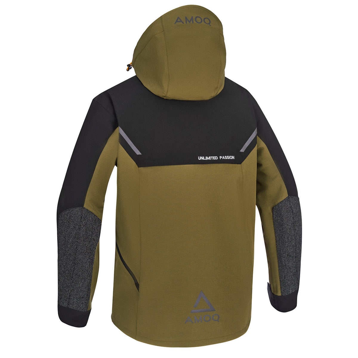AMOQ Flex Light Anorak skoterjacka kiwi/svart/orange