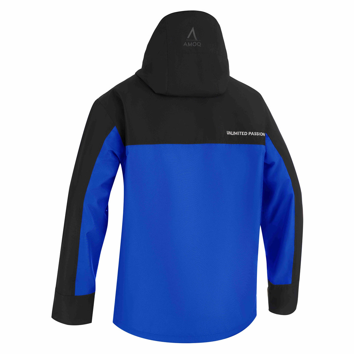 AMOQ Dynamic fodrad skoterjacka svart/blå/HiVis