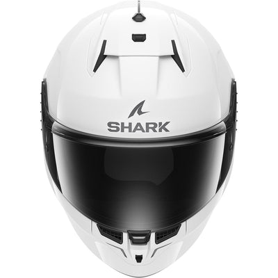 Shark D-Skwal 3 Vit integralhjälm bak