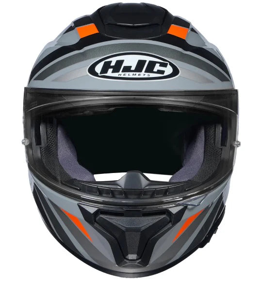 HJC Helmet C71 Faber Grå/Orange/Svart MC7