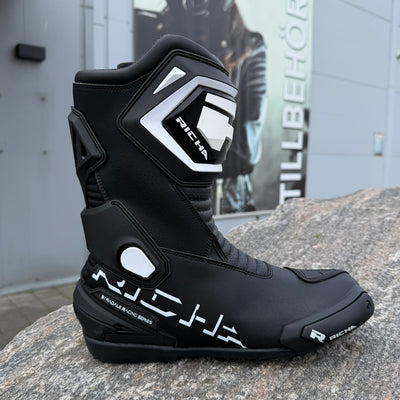 Richa Speedmaster Mc Stövel Svart/Vit