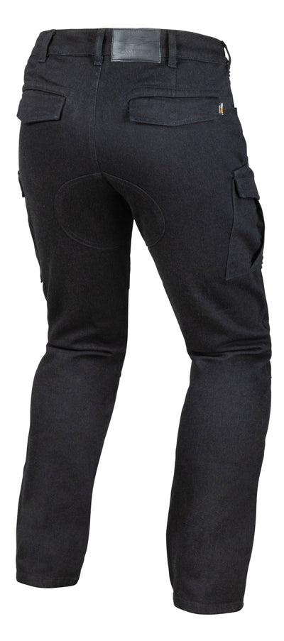 Sweep Eagle Cargo MC-jeans svart herr bakifrån