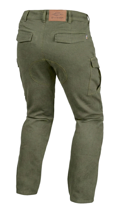 Sweep Eagle Cargo MC-jeans Oliv Herr