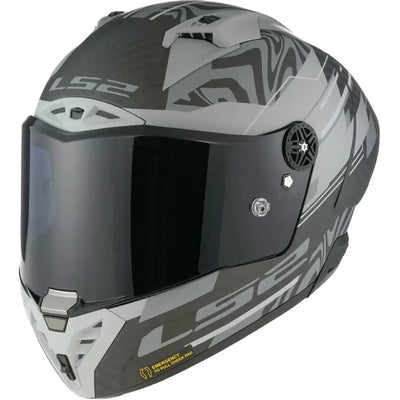 LS2 FF805 Thunder Carbon Gp Aero Polar Mattsvart