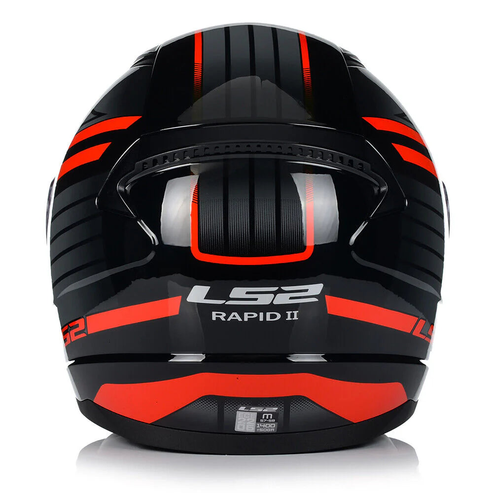 LS2 FF353 Rapid II Circuit Svart/Röd