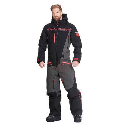 Sweep Skoteroverall Gravity Svart/Röd