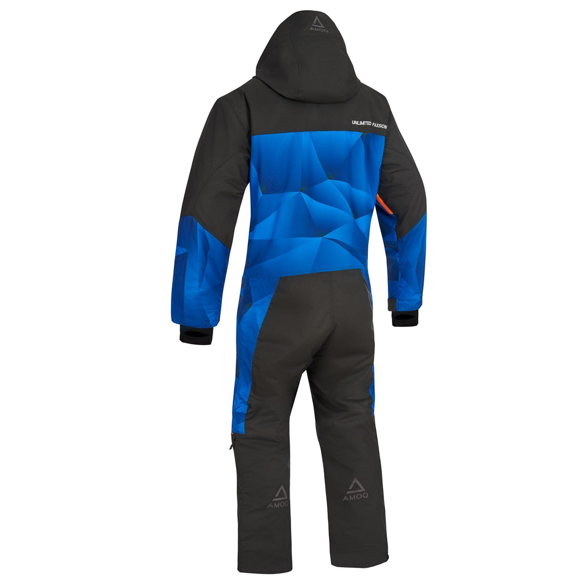 AMOQ Concept fodrad skoteroverall svart blå orange