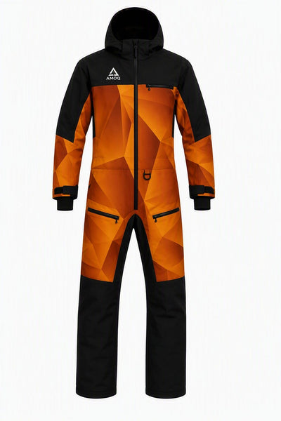 AMOQ Concept fodrad skoteroverall svart orange