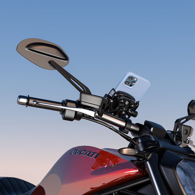 Mobilhållare för Motorcykel  - Quicklock med vibrationsdämpare