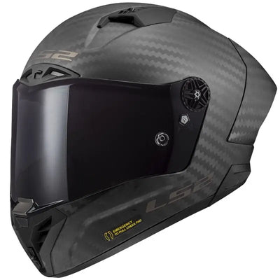 LS2 FF805 Thunder Carbon Gp Pro FIM Mattsvart