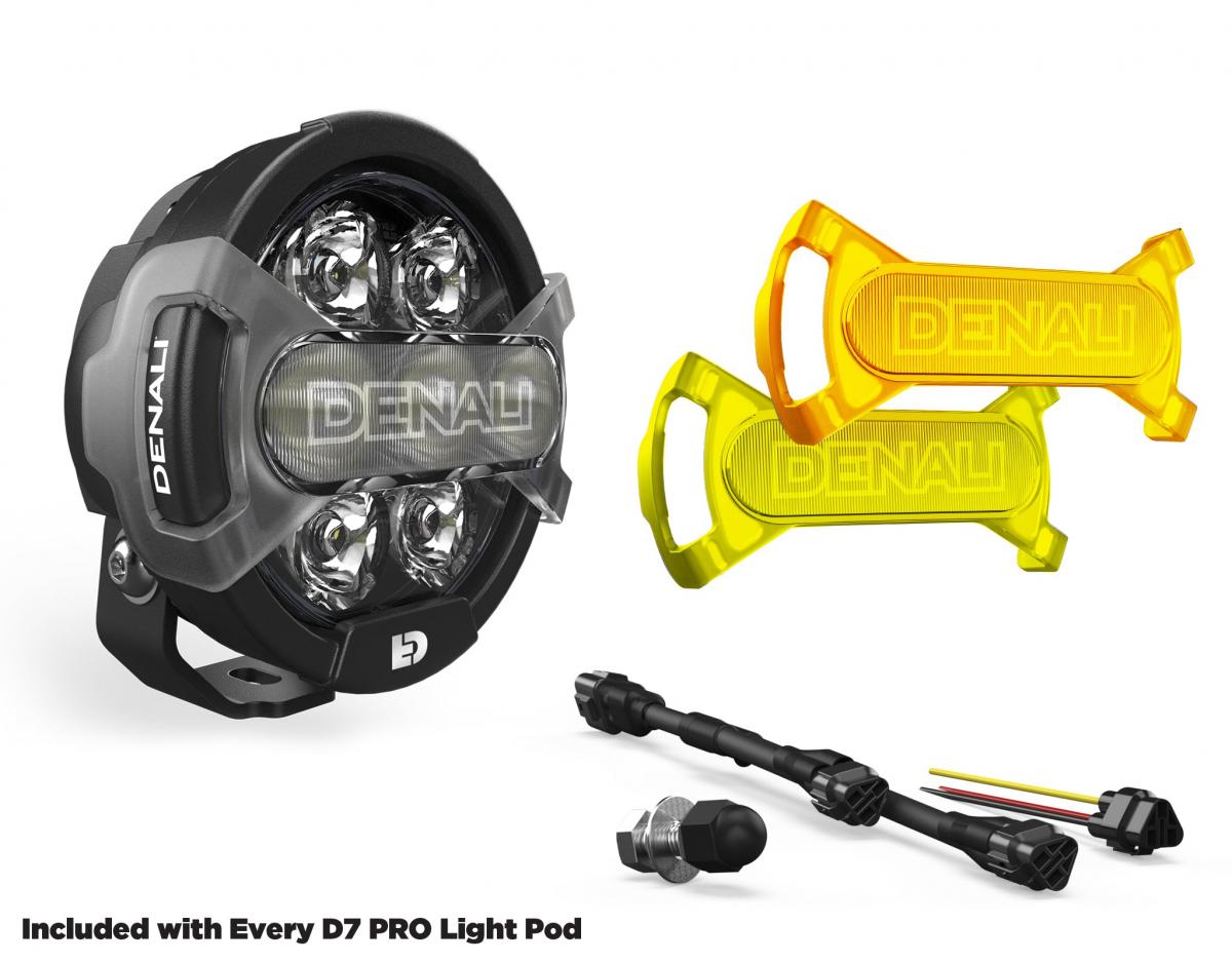 DENALI D7 PRO Multi-Beam Driving Light Pod Kit produktbild 3