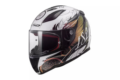 LS2 FF353 Rapid II Boho Vit/Svart/Rosa