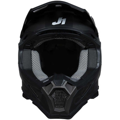 Just1 J-22 F Crosshjälm Titanium/Svart
