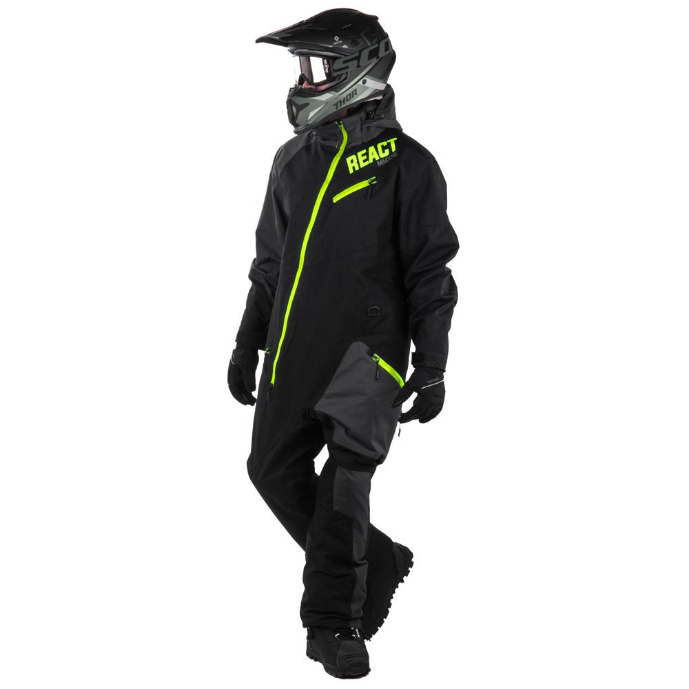 React Peak Lite V3 Herr Svart/Gul