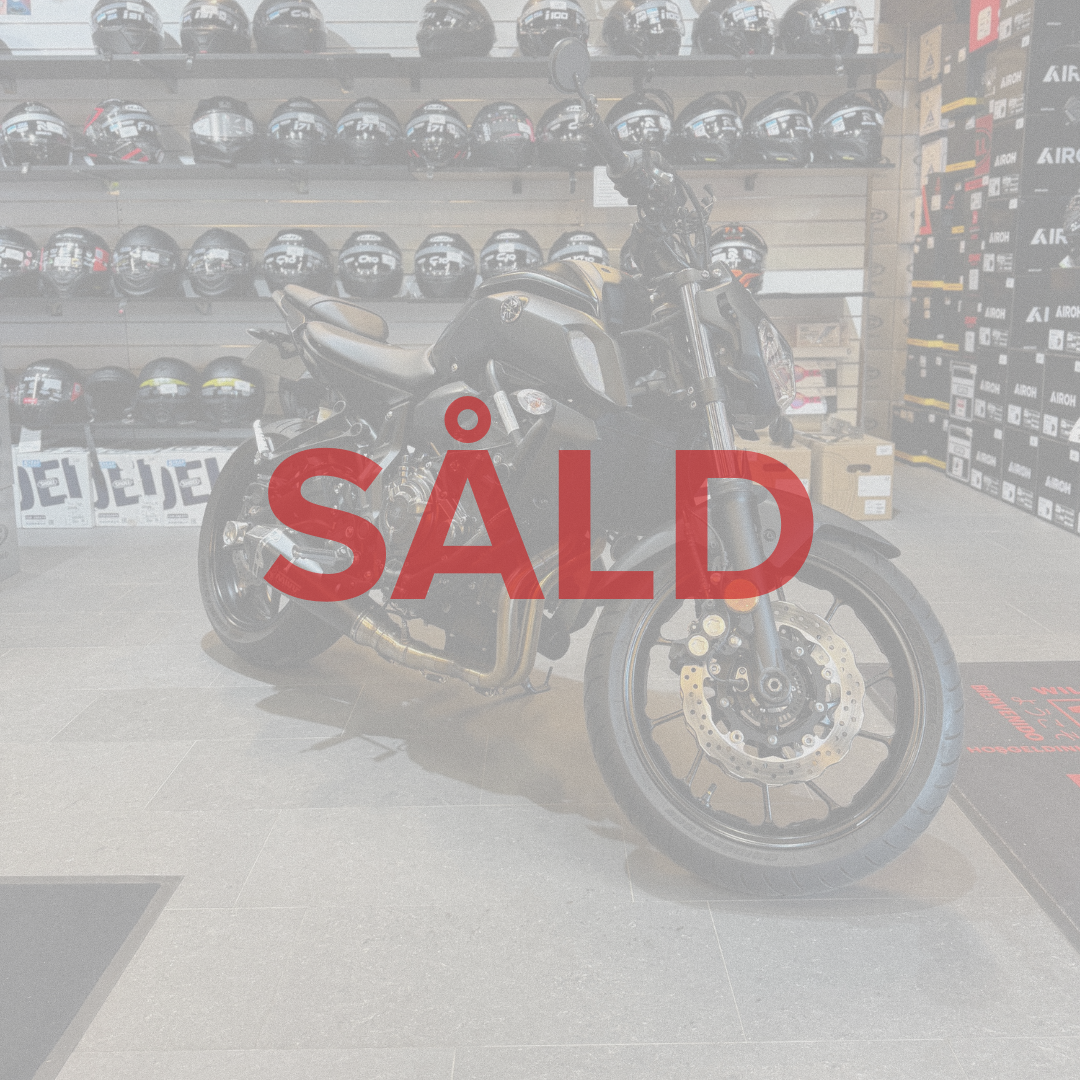 Yamaha MT-07 A2 ENDAST 647 mil